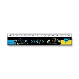 Линейка YES 15 см Ultrex
