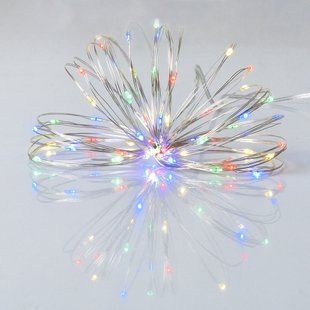 Электрогирлянда Yes! Fun Нить на медной проволоке 60 LED разноцветный 6 м статич батарейки
