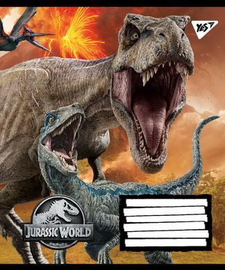 Зошит А5 96 Лін. YES Jurassic World. Genetic Failure