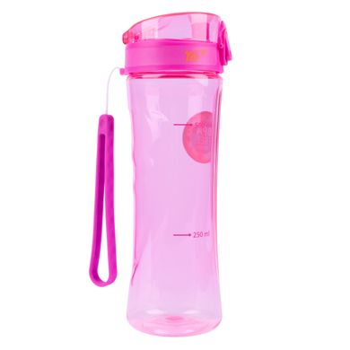 Бутылка для воды YES 680мл розовая