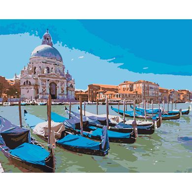 Набір, картина за номерами "Венеціанський пейзаж", 40*50 см., SANTI