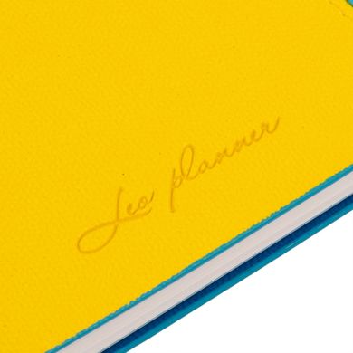 Щотижневик 10х15см Leo Planner датований 2024 Tiffany жовто блакитний