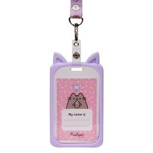 Бейдж на ленте YES Pusheen