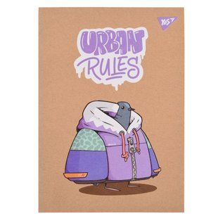 Блокнот YES Urban animals А5 80 листов клетка