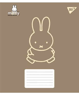 Тетрадь ученическая школьная Yes Miffy Bunny А5 24 листов клетка