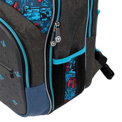 Рюкзак шкільний напівкаркасний YES S-96 Minecraft Funtage