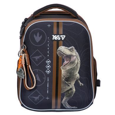 Рюкзак школьный каркасный Yes Jurassic World. Danger H-100S