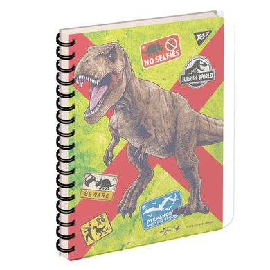 Тетрадь для записей YES А5/144 пл.обл. Jurassic World. Dino tracker