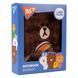 Блокнот пухнастий YES Line Friends Brown 1 з 2