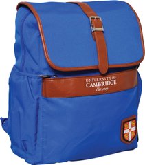 Рюкзак подростковый YES CA071 "Cambridge", голубой, 29*13*35.5см