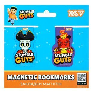 Закладки магнітні Yes Stumble Guys 2шт