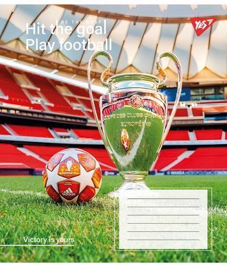 Зошит шкільний Yes Hit the goal 24 аркушів лінія