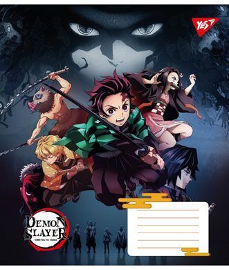 Зошит шкільний Yes Demon slayer. Power 18 листів лінія
