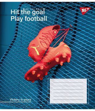 Зошит шкільний Yes Hit the goal 24 аркушів лінія