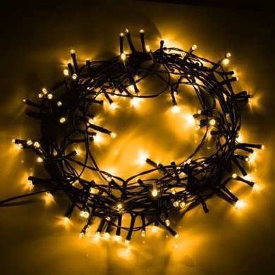 Электрогирлянда Yes! Fun Нить 120 LED, теплый белый, 8,4 м, мерцание, USB