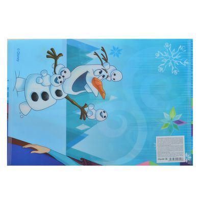 Папка-конверт на кнопці А4 "Frozen"