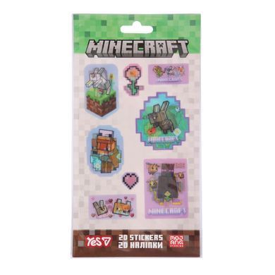 Набір наліпок 2D Yes Minecraft Spring Cute