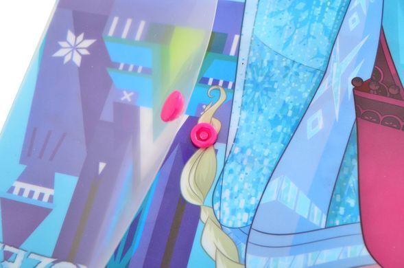 Папка-конверт на кнопці А4 "Frozen"