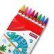 Восковые карандаши 1 Вересня 8шт Zoo Land JUMBO 3 из 3