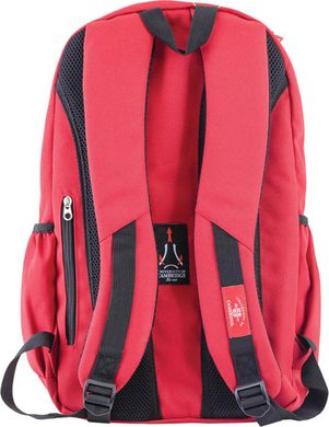 Рюкзак подростковый YES CA 079, красный, 31*43*13