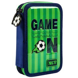 Пенал твердий Yes подвійний Football Fan HP-01