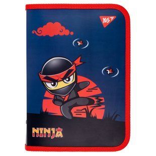 Папка для зошитів YES пласт. на блискавці В5 Ninja