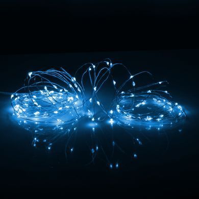 Електрогірлянда Yes! Fun Нитка на мідному дроті 100 LED холодно-біла 10 м статична, USB