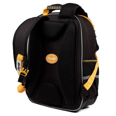 Рюкзак шкільний 1Вересня S-105 "Maxdrift", чорний/жовтий