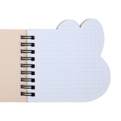 Блокнот фигурный Yes Miffy Blue 100x100 30 листов клетка