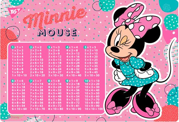 Підкладка для столу YES дитяча "Minnie Mouse", множ.