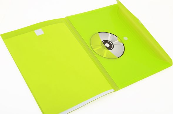 Мульти-папка для документів L6141 А4 зелена