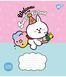 Зошит шкільний Yes Line Friends. Sweetieland 12 аркушів лінія 2 з 6