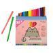 Фломастери Yes 18 кольорів Pusheen, амортизуючі 5 з 6