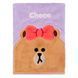 Блокнот пушистый YES Line Friends Choco 2 из 2