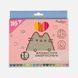 Фломастери Yes 18 кольорів Pusheen, амортизуючі 1 з 6