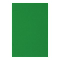 Фоаміран ЕВА зелений, з клейовим шаром, 200*300 мм, товщина 1,7 мм, 10 листів