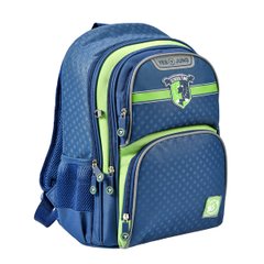 Рюкзак шкільний YES S-30 Juno "School time" синій/зелений