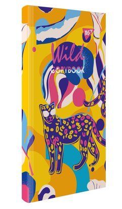 Блокнот для записей 100*200/64 кл. 7БЦ, неон+лам.софт-тач "WILD ANIMALS NEON" YES