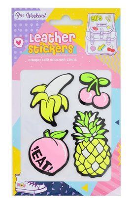 Набор наклеек YES Leather stikers "Exotic fruits"