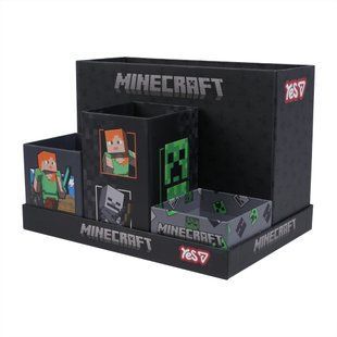 Набор органайзеров настольных Yes Minecraft 5 предметов картон