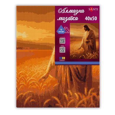 Алмазна мозаїка SANTI "Жнива віри", 40*50см на підрамнику