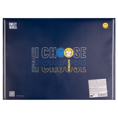 Папка-конверт YES А4 на кнопці Smiley World