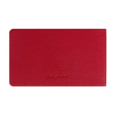 Щотижневик Leo Planner Binario 10х17 см датований 2027 м'який бордовий 128 сторінок