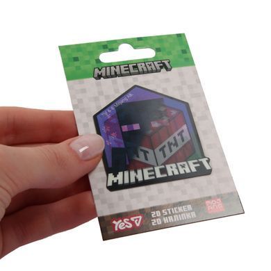 Наліпка 2D Yes Minecraft TNT