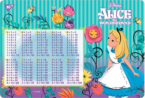 Подложка для стола YES детская "Alice", умнож.