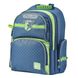 Рюкзак шкільний YES S-30 Juno "School time" синій/зелений 5 з 5