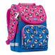 Рюкзак школьный каркасный SMART PG-11 "Hello, panda", синий/розовый 1 из 4