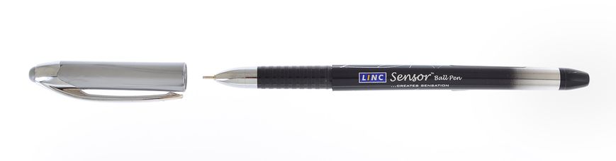Ручка шар/масл "Sensor" черная 0,7 мм "LINC"