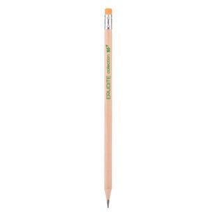 Карандаш чернографитный YES ECO Pencil Erudite треугольный c ластиком