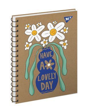 Тетрадь YES Have a lovely day 120 листов клетка